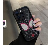 HOT Sale Marvel Spider Man Black TPU Soft Phone Case For iPhone 16 15 14 13 12 11 Pro Max XR XS 7 8Plus Silicone Cool Soft Cover