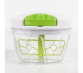 Picadora Manual Cortador de Verduras Vertical Trituradora de Alimentos Multifuncional Fácil de Usar y Limpiar
