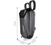 2/3/4L Electric Scooter Storage Bag Waterproof Bicycle Motorcycle Handlebar Hanging Bag Hard Shell Carry Bag Storage Accessories