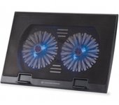 Base refrigeracion conceptronic para portatiles 2 ventiladores 125mm hasta 17 pulgadas