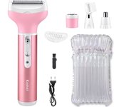 Kemei 4in1 Lady Shaver Legs Facial Body women electric shaver Eyebrow trimmer bikini Nose Ear Trimmer hair removal