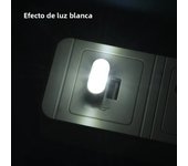 1-5 Pack Mini USB LED Ambient Light Car Interior Neon Decorative Light Plug and Play Emergency Light Portable Little Night Light