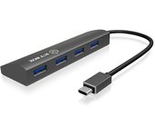 ICY BOX IB-AC6405-C USB 3.2 Gen 1 (3.1 Gen 1) Type-C 5000 Mbit/s Antracita