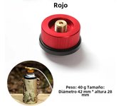 Outdoor Camping Hiking Stove Burner Adaptor Gas Stove Adaptor Furnace Converter Connector Gas Cartridge Tank Cylinder Adapter