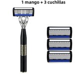 7-Layer Shaver Blade Manual Razor with Replaceable Blades No Skin Damage Blades Shaver Resistant Water Wash Shaver