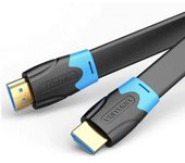 Cable HDMI 2.0 4K Vention AAKBJ/ HDMI Macho - HDMI Macho/ 5m/ Negro