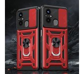 For Xiaomi Redmi 12C 13C 10C 9C NFC Camera Shockproof Armor Case For Redmi 11A 10A 9A 9AT Car Magnetic Holder Ring Protect Cover