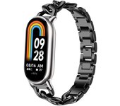 Metal Strap for Xiaomi Mi Band 9 8 Metal Wristband Stainless Steel for Miband 9 8 Replacement Strap for Xiaomi Miband 8 9 Strap