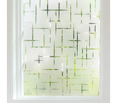 Frosted Window Film Non-Adhesive, Frosting Privacy Film for Glass Windows, Self Static-Cling Decorative Window Cling for Home