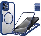 360° Fully Protected Double-sided Magnetic Case For iPhone 16 ProMax/16 Pro/16 Accessories Cover For Magsafe Wireless Charging