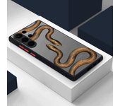 Snake Rose Skull Blvck Phone Case for Samsung Galaxy S23 FE S22 Plus S23 Ultra S9 S21 FE S10 Plus S20 Ultra Cover