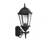FABRILAMP Aplique Exterior Aluminio Regulus 1xe27 Negro - Faroles