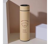 Smart Thermal Bottle Display Temperature Thermal Mug Stainless Steel Food Thermos For Tea Water Bottle With Heating Cup