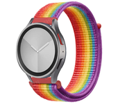 Nylon loop Band For Samsung Galaxy Watch 7/6/5/pro/4/Classic/active 2 40mm-44mm 20mm/22mm sport bracelet huawei gt 4/2/e/3 strap