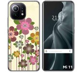 Tumundosmartphone Funda Gel Tpu para Xiaomi Mi 11 5G diseño Primavera En Flor Dibujos
