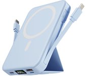 Azmuth para Magsafe Powerbank, 10000mAh Magnético Bateria Externa Carga Rápida, Inalámbrico Cargador Bateria Portátil Power Bank with Pantalla LED USB-C para iPhone 16/15/14/13/12 Series
