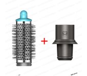 Upgraded Adapter Hair Dryer Automatic Curling Nozzle For Dyson Supersonic HD16 Nural Hair Dryer Accessories Cylinder Comb Nozzle