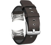 Leather Band for Samsuang Galaxy Watch 6 5 4 40 44mm No Gaps Quick fit Magnetic Buckle Strap for Galaxy Watch6 4 classic 43 47mm