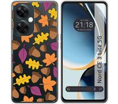Funda Silicona Transparente para Oneplus Nord CE 3 Lite 5G diseño Otoño Dibujos
