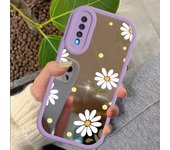 Chrysanthemum Fasion Phone Case for Samsung Galaxy A54 A53 A52 A50 A34 A33 A32 A31 A23 A22 A11 A04 A03 5G Makeup Mirror Coque