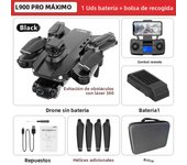 New L900 Pro MAX GPS Drone 4K Professional Dual Camera 5G Wifi 360° Obstacle Avoidance Brushless Foldable Quadcopter RC Drones