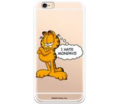 Funda original compatible con iPhone 6 o 6S con un diseño de Garfield Hate Mondays