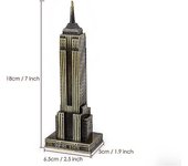 18cm Empire State Building estatuas Nueva York recuerdos amigos regalo