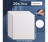 280g Canvas Board For Painting Cotton Blank,Primed White,Suitable For Gouache Watercolor Acrylic Oil Painting,Art Supplies