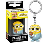 Llavero Pocket POP Minions 2 Pajama BobFigura  Coleccionable - Idea de Regalo- Mercancia Oficial - Juguetes para Niños y Adultos - Movies Fans - Muñeco para Coleccionistas y Exposición