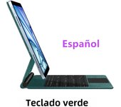 HUWEI Magic Keyboard with Backlight iPad Keyboard Arabic Portuguese Spanish Keyboard For iPad Air 11 2024 M2 Pro 11 Air 4 5 Case