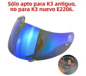 Helmet Visor for AGV K3 Shield New Model E2206 Old K3 K4 Motorcycle Helmet Glasses Motorbike Helmet Lens motorcycle accessories