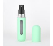 5ml new candy color fan you travel portable bottom filling perfume bottle liquid sub-bottling spray bottle refillable empty can