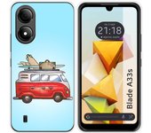 Funda Silicona para Zte Blade A33s diseño Furgoneta Dibujos