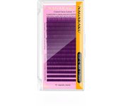 NAGARAKU Color Eyelashes Maquiagem Makeup Mix 7~15mm Dark Brown Light Brown Blue Purple Colors Faux Cils False Eyelashes Cilios