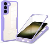 360 Full Body Screen Protector Transparent Case For Samsung Galaxy S23Ultra S22Plus S21FE A71 A51 A52 A32 Shockproof Phone Cover