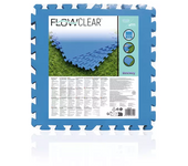LILI HOME 🧩 Pack de 9 Piezas de Suelo para Piscina – Foam Azul Tamaño por pieza: 50 x 50 cm | Grosor: 2.5 mm | Cobertura total: 2.25 m² aprox. Es ideal para crear una superficie segura, limpia y cómoda alrededor de piscinas, en zonas de juego o cualq