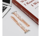 18mm Diamond Strap For Huawei Watch GT4 41mm Women Bracelet For Garmin Vivoactive 4S Venu 3S 2S Forerunner 255S 265S Watchband