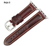 MAIKES Watch Bracelet For Apple Watch Band 45mm 44mm 40mm 41mm Series 9 8 7 6 SE 5 iWatch Vintage Oil Wax Leather Watch Strap