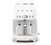 NA Cafetera Smeg Dcf02wheu Blanco - 10 Tazas - LED Digital