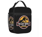 Jurassic Park aislado bolsa de almuerzo multifunción caja de alimentos portátil refrigerador térmico caja de almuerzo Escuela de alta calidad MTS