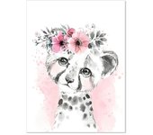 Baby Poster Name Personalized Girl Bedroom Kids Room Decoration Chambre bebe Fille Toile Murale Affiche Cuadros Decor