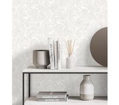 Papel pintado vinílico cachemir floral hindú con relieve efecto textura de tela - Tamil Etnik 676347 de GAULAN - Rollo de 10 m x 1,06 m