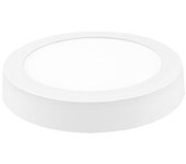 Downlight led superficie redondo blanco matel 6w 6400K