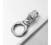 Small Key Rings Multifunctional Keychain New Zinc Alloy Outdoor Tool Waist Belt Buckle Carabiner Leather Keychain
