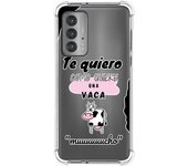 Funda Silicona Antigolpes para Motorola Edge 20 diseño Vaca Dibujos
