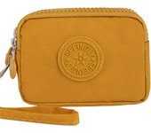 Women Three Layer Wallets Nylon Coin Purse New Korean Large Capacity Portable Oxford Cloth Coin Wallet Waterproof Portable Bag