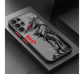 Bleach Anime Cool Cartoon For Samsung Galaxy S24 S23 S22 S21 S20 Ultra Plus FE Note 20 5G Frosted Translucent Phone Case