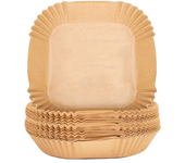Air Fryer Liner Disposable Microwave Mat Non Stick Square Air Fryer Paper Baking Products
