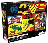 SET DE PUZLES DC COMICS 500 PIEZAS