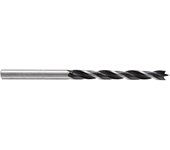 WOLFCRAFT - 1 broca espiral para madera CV, Ø 5x86mm